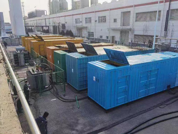 琼中柴油发电机出租案例展示
